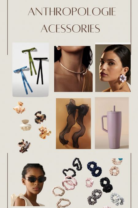 Favorite Anthropologie accessories,
Love their satin scrunchies, leakproof water bottled hair bow and more 

#LTKstyletip #LTKparties #LTKbeauty