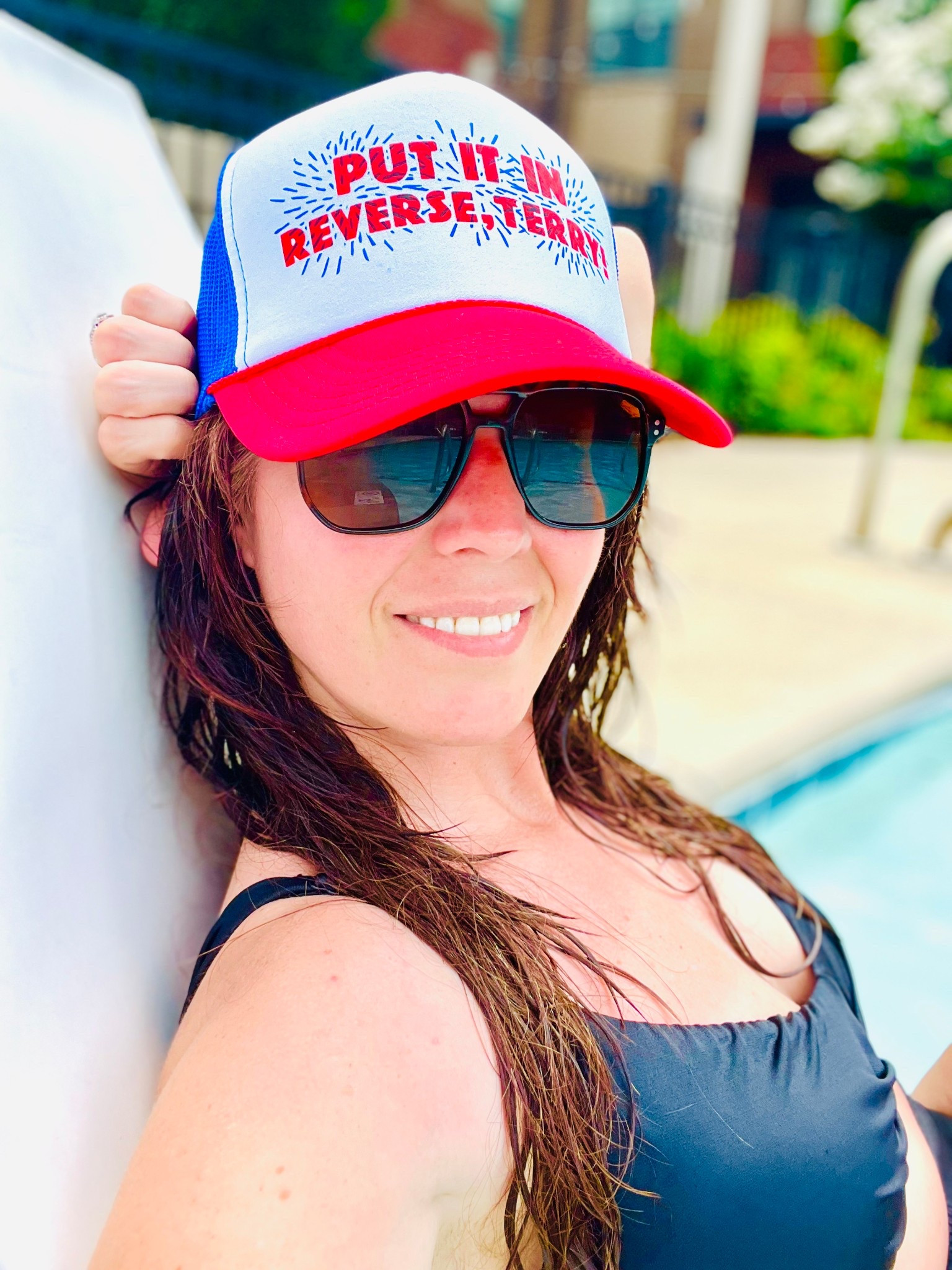 New fav 4th of July hat unlocked 🔓 ✅ 
Got mine at Lucy Jayne so I can’t link it…but I did link a bunch of my faves that I own! Hurry and order so you get them in time! 🎆 

#4thofjuly #americana #millenialfashion 

#LTKSummerEdit #LTKSeasonal #LTKSwim