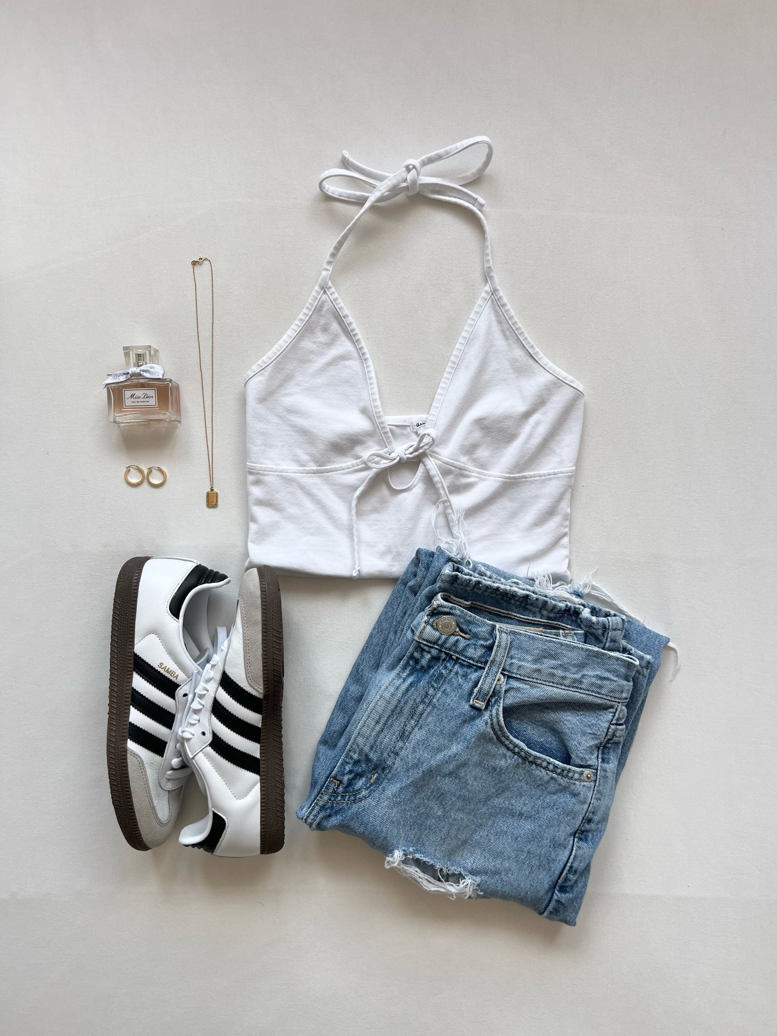 b&w adidas samba outfit