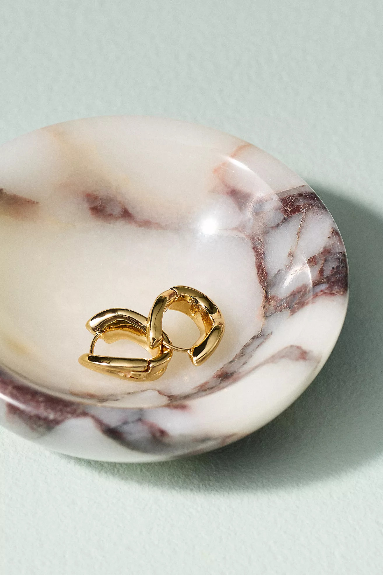 Lauren Elizabeth Calacatta Marble Trinket Dish | Anthropologie (US)