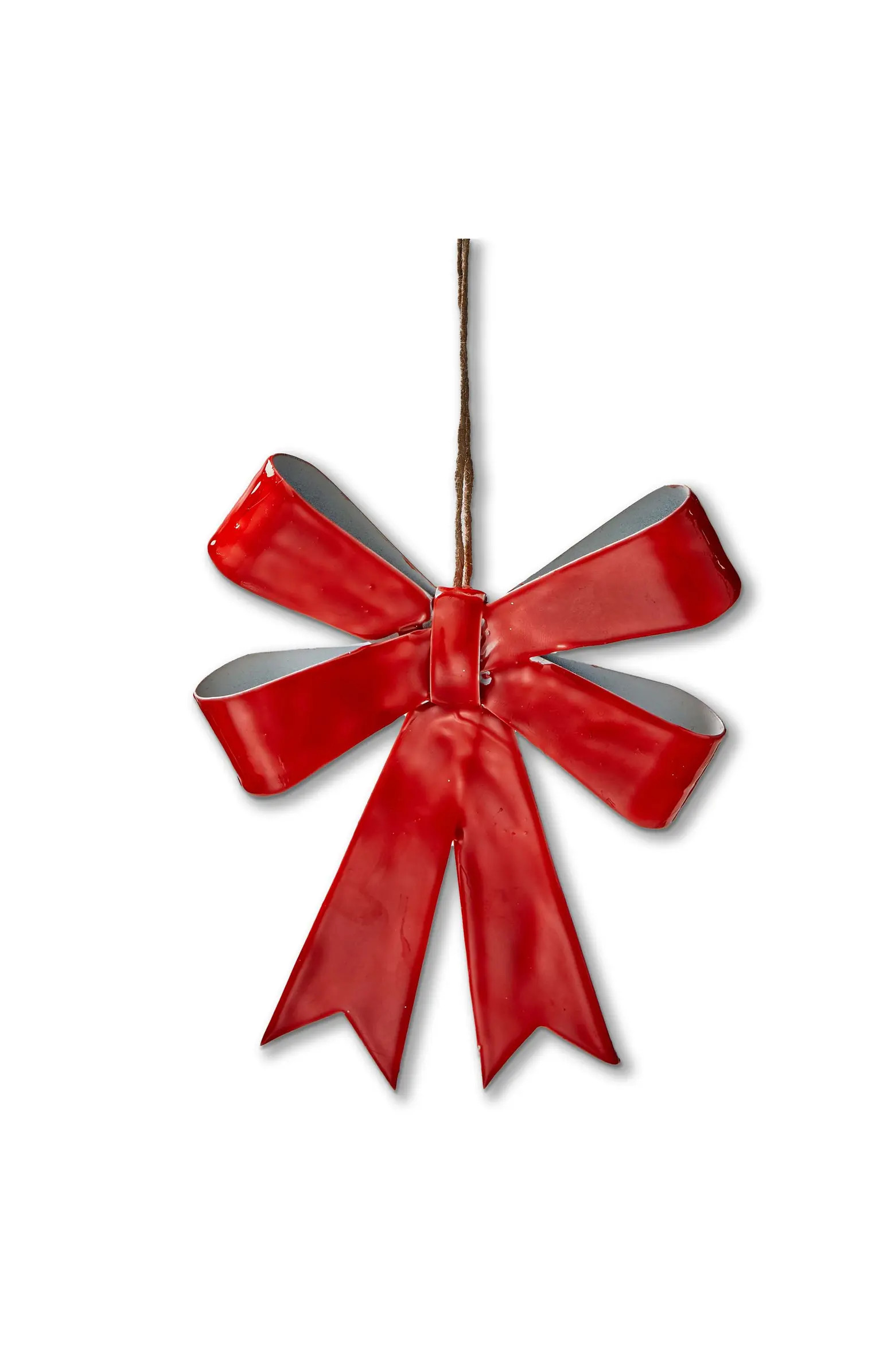 Red Bow Enamel Christmas Ornament - Festive Tree Decoration | Nordstrom