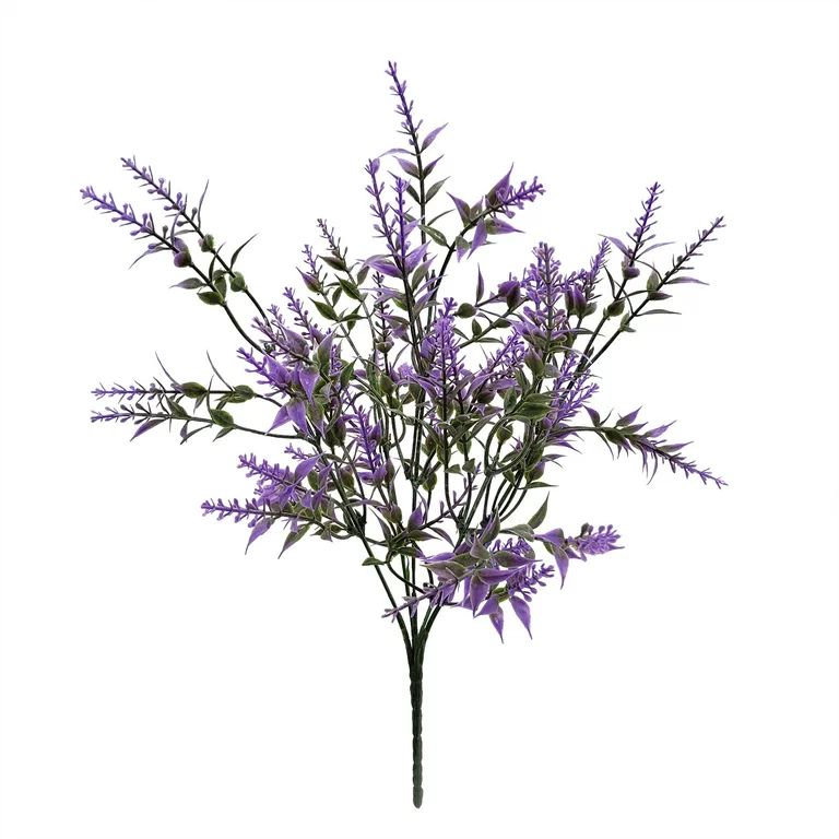 Mainstays Indoor Artificial Flower Lavender Pick, Purple Color, Assembled Height 13.5" | Walmart (US)
