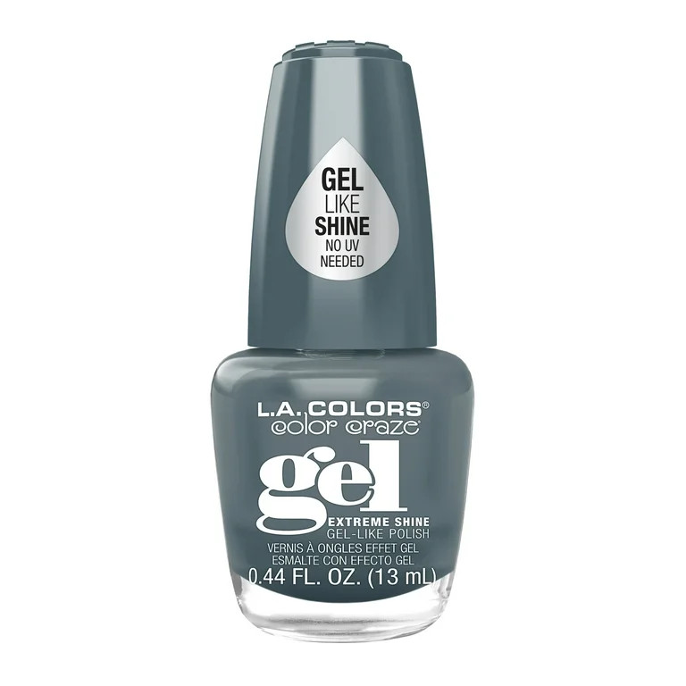 L.A. COLORS Gel-Like Nail Polish, Blue Moon, 0.44 fl oz - Walmart.com | Walmart (US)