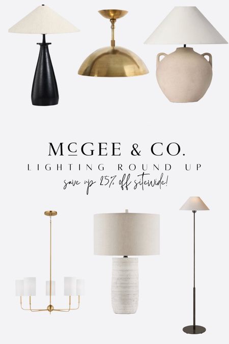 McGee & Co. Presidents' Day sale is here!  Save up to 25% now! 


Mcgee & co, studio McGee, lighting, chandelier, lamp, table lamp, floor lamp, pendant, visual comfort 




#LTKSale #LTKhome #LTKsalealert