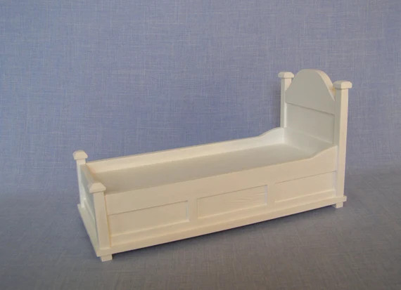 1:6 Scale Single Bed for 12 Inch Doll | Etsy | Etsy (US)