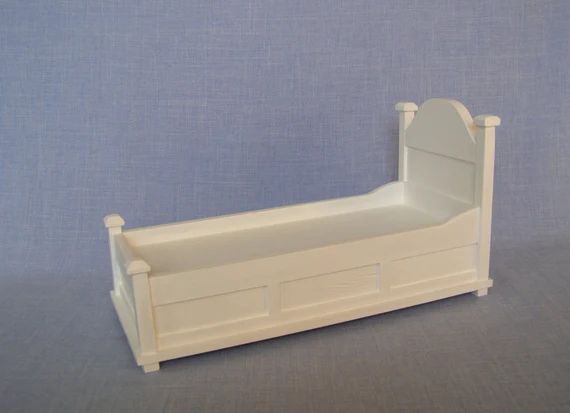 1:6 Scale Single Bed for 12 Inch Doll | Etsy | Etsy (US)