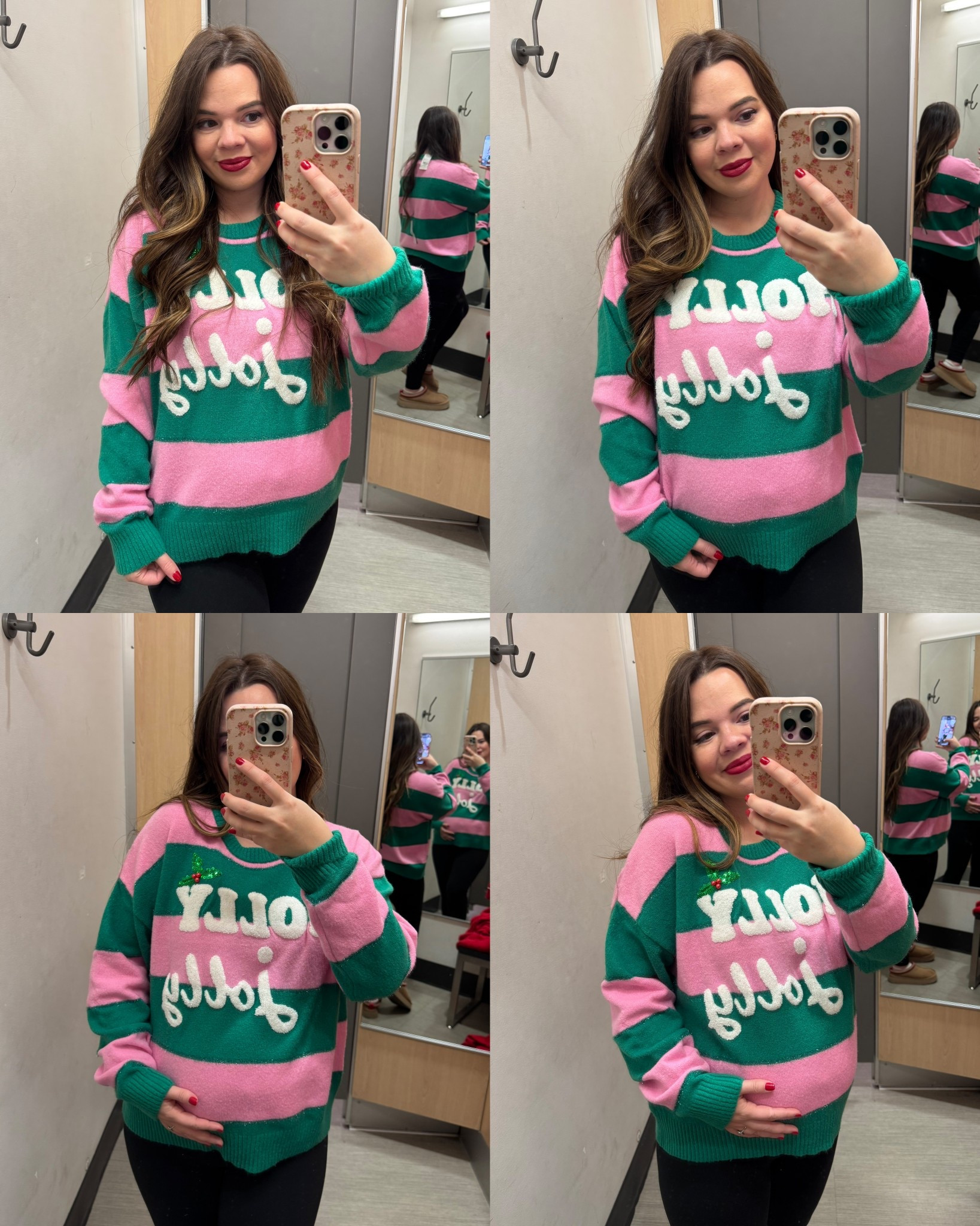 Love the Wicked colors! Wearing size Large. 27 weeks pregnant, 5’3”. 

#LTKHoliday #LTKGiftGuide #LTKBump