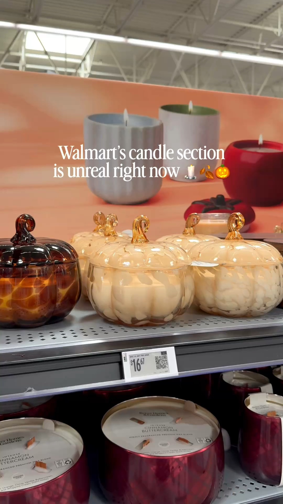 Walmart pumpkin candles 🎃🕯️

#LTKdayinmylife #LTKSeasonal #LTKHome