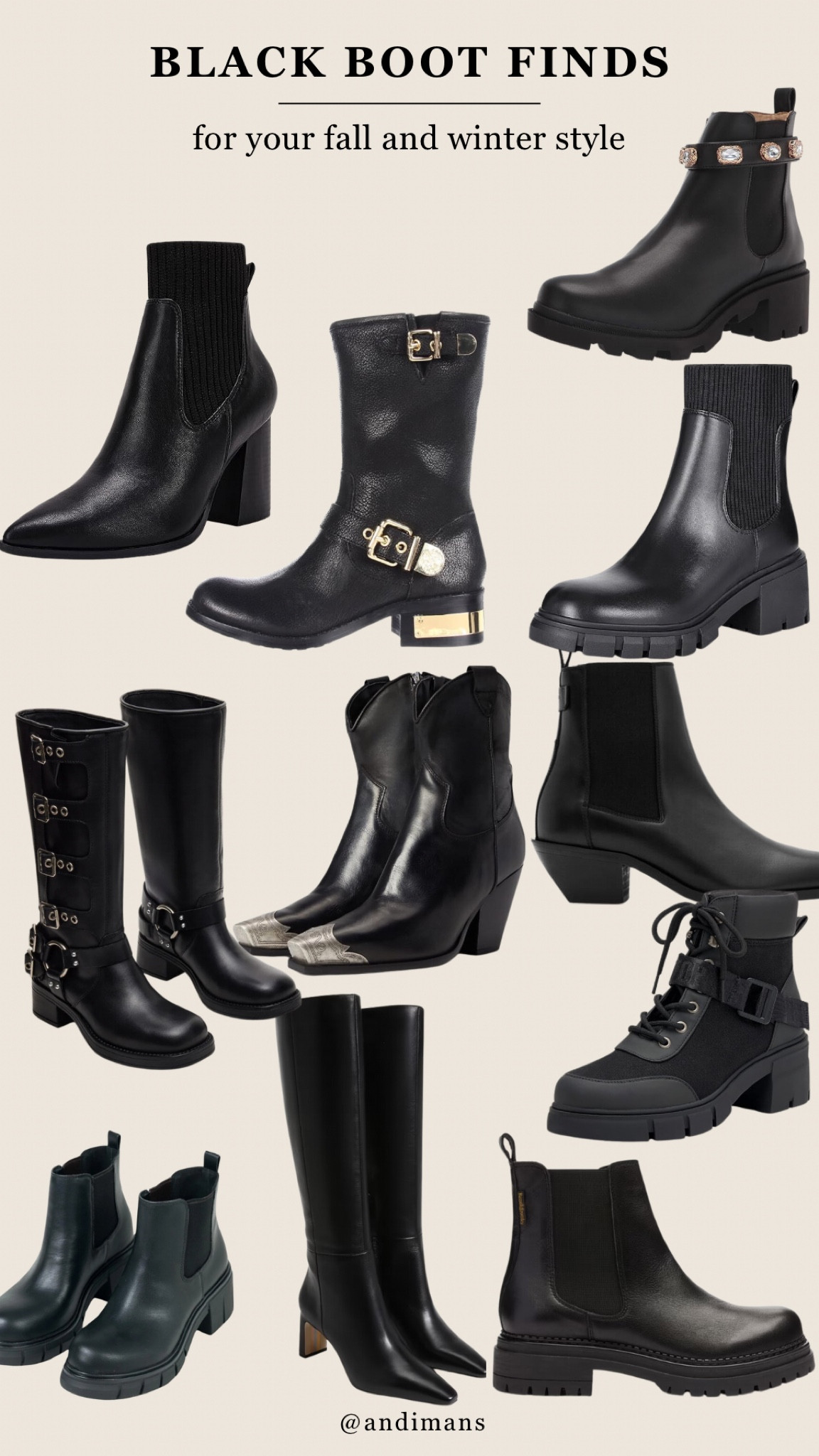 Fall black boot finds for Fall!

#LTKStyleTip #LTKShoeCrush #LTKFindsUnder100