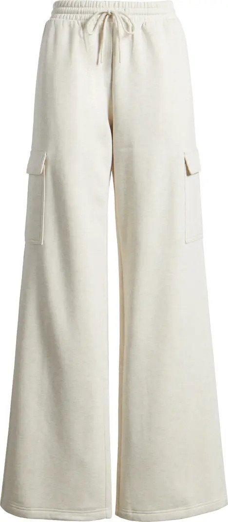 Baggy Wide Leg Cargo Sweatpants | Nordstrom
