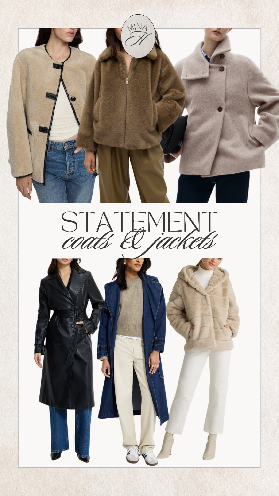Statement coats & jackets - some items on sale!

#LTKSeasonal #LTKSaleAlert #LTKStyleTip