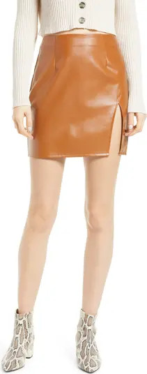 Lulus Walking the Walk Faux Leather Miniskirt | Nordstrom | Nordstrom