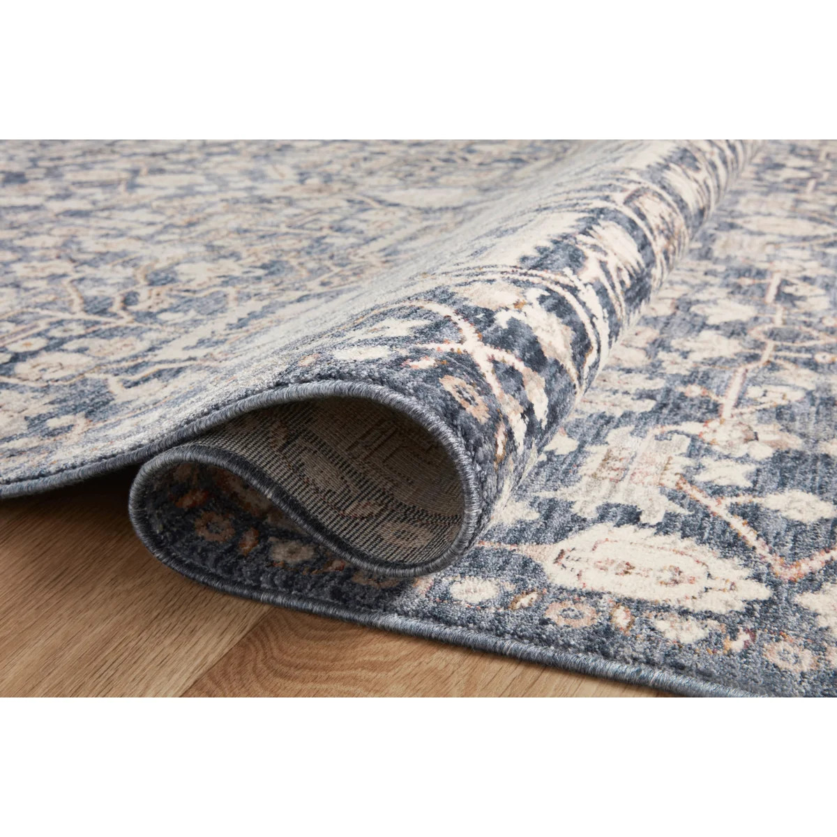Amber Lewis x Loloi Zuma Blue / Ivory Area Rug | Wayfair North America