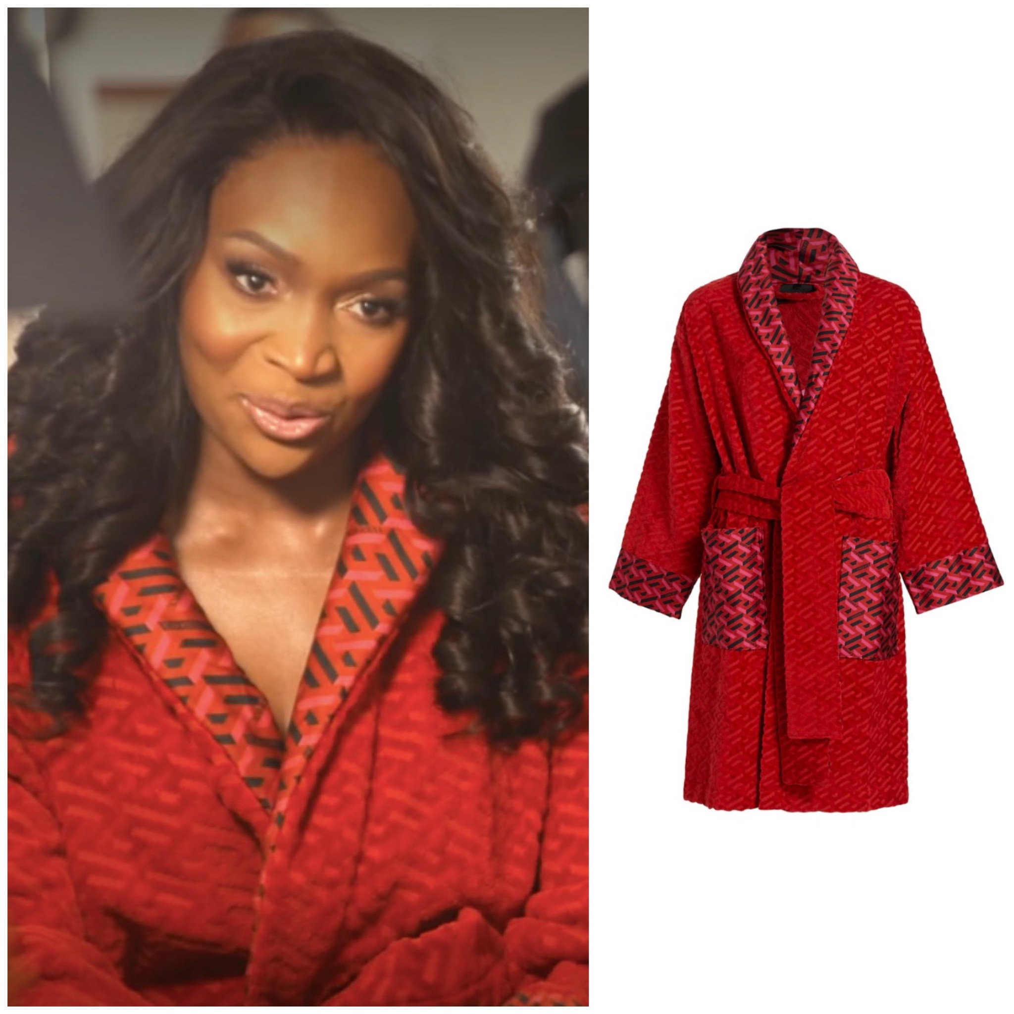 Marlo Hampton’s Red Robe 