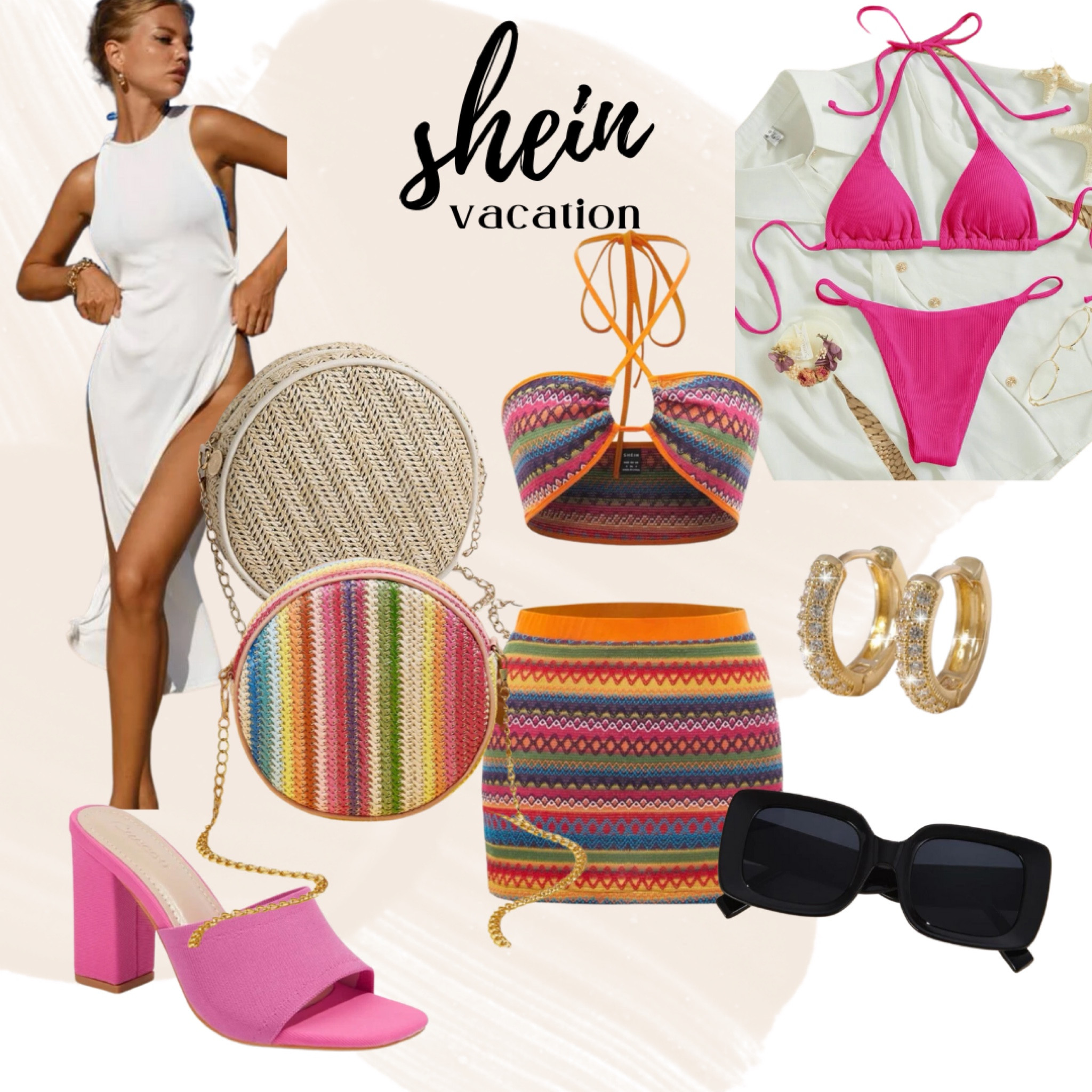 Perfect SHEIN summer vacation finds! Earrings are $2.50!!! 

#LTKstyletip #LTKFind #LTKSeasonal