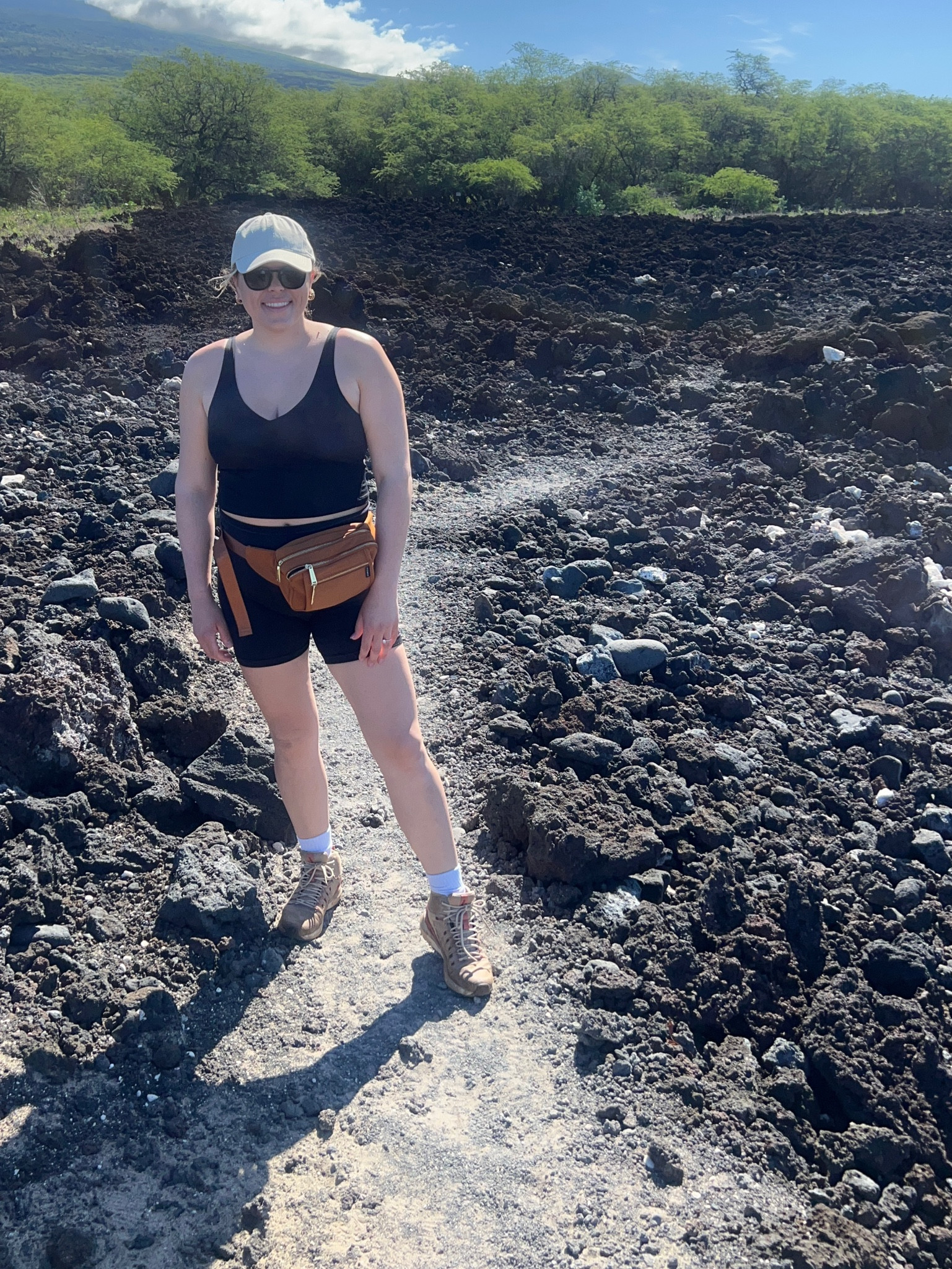 Hiking outfit from Maui!
Love my ribbed biker shorts from Target and a longline bra is a go to hot weather too for me. Shorts size large, top size XL


#LTKtravel #LTKfit #LTKcurves