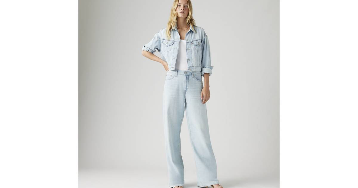 Xl Baggy Straight Linen+ Denim Women's Jeans | Levi's US