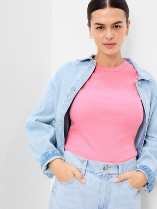 Snug Crop T-Shirt | Old Navy (US)