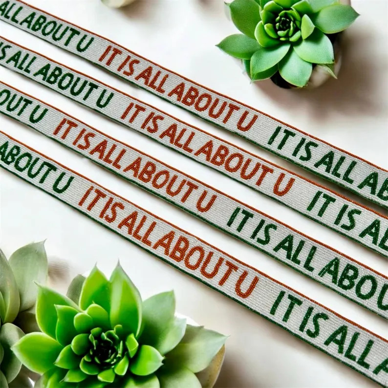 University of Miami Beaded Purse Strap, Handmade, Crossbody, Shoulder, Stadium Approved, Game Day... | Etsy (US)