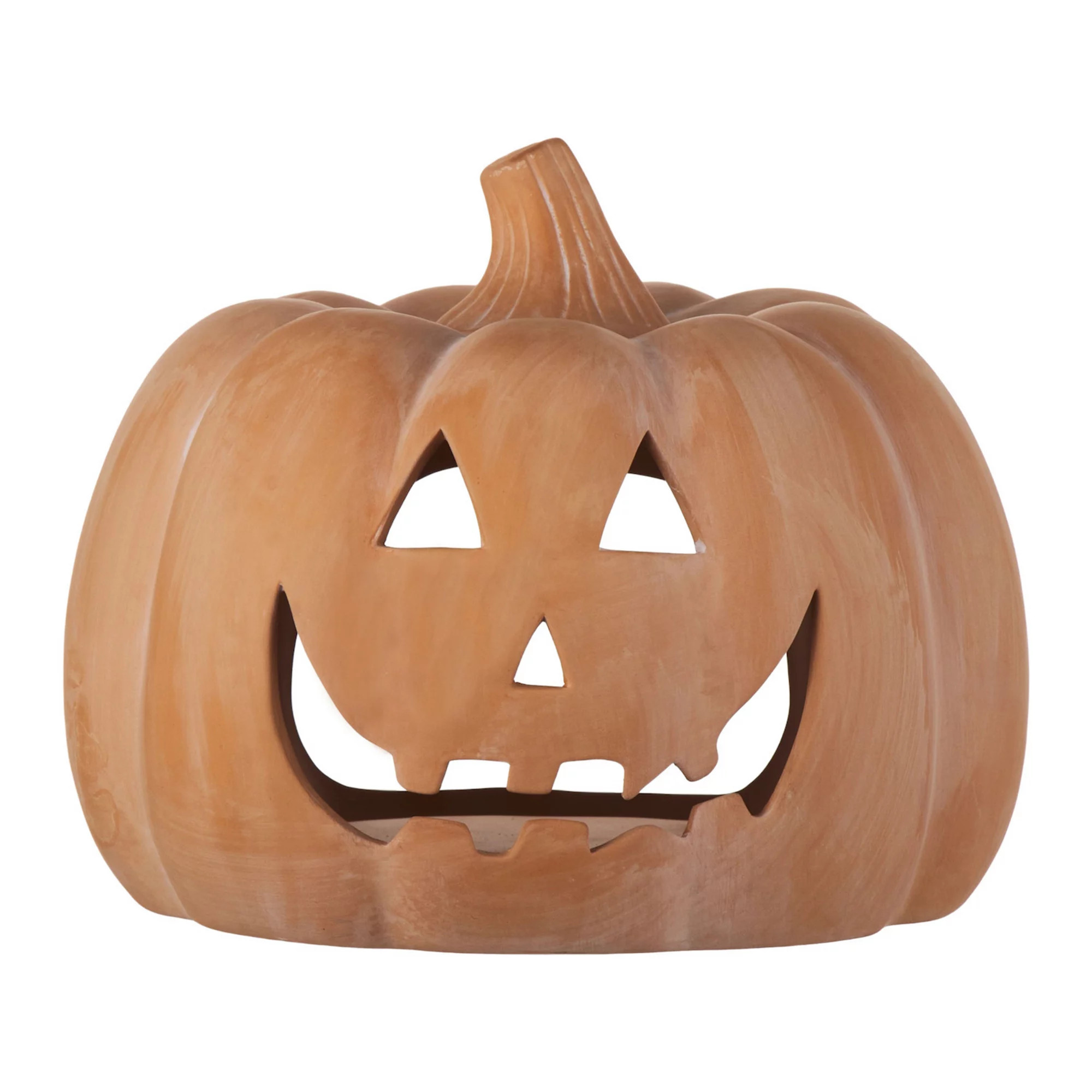 Celebrate Together™ Halloween Terracotta Jack-O'-Lantern Pumpkin Outdoor Decor | Kohl's