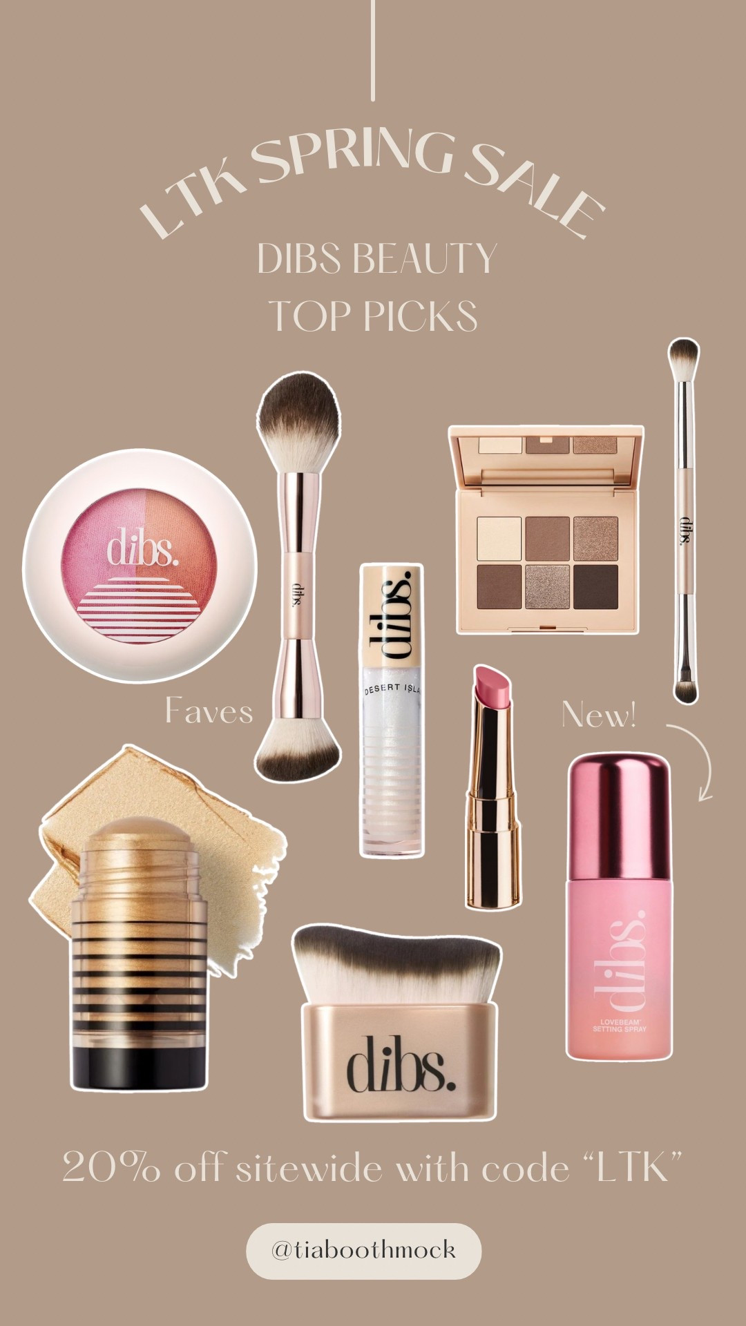 Dibs beauty is 20% off sitewide with code “LTK” at checkout! 

#LTKBeauty #LTKSpringSale #LTKSaleAlert