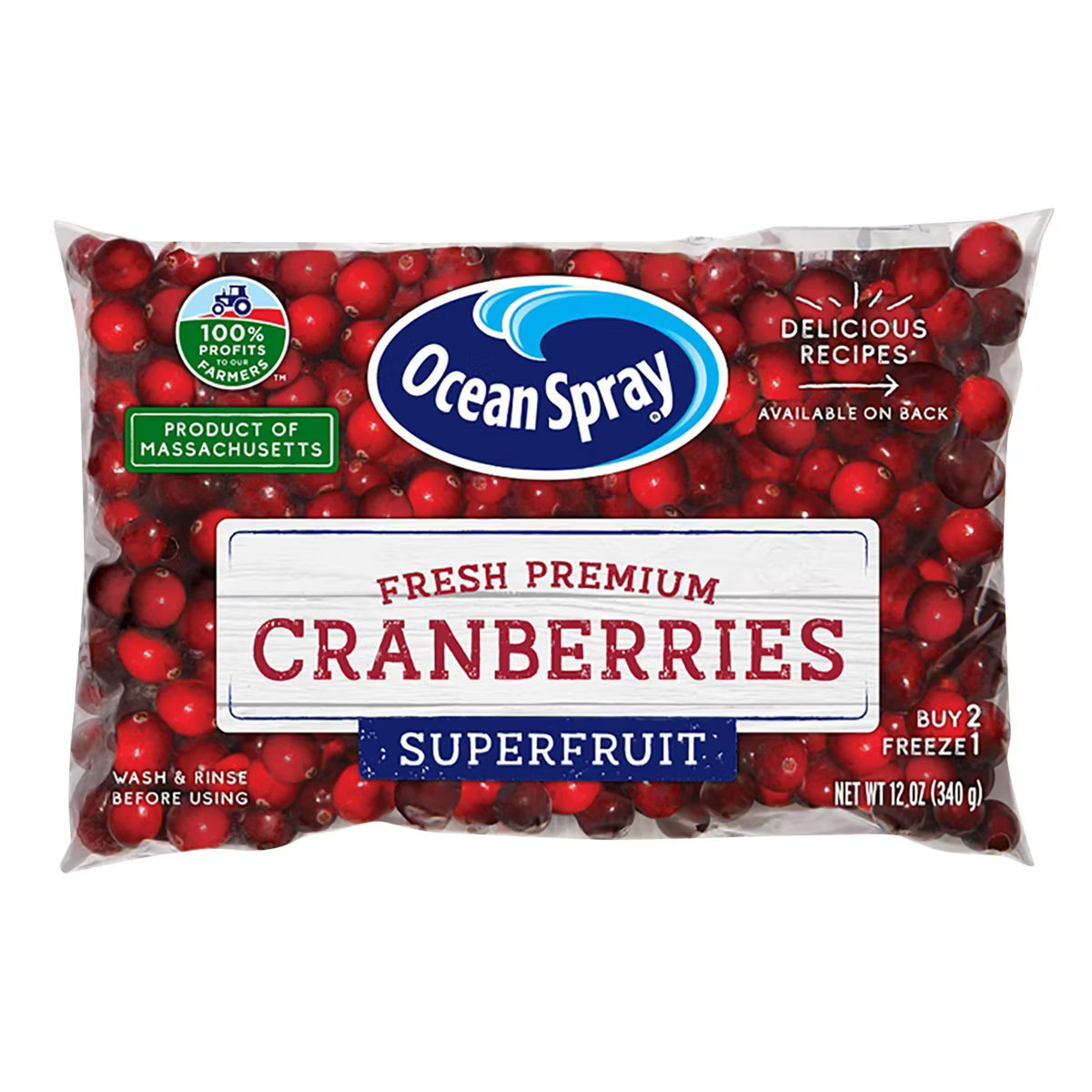 Ocean Spray Fresh Cranberries - 12oz Bag | Target