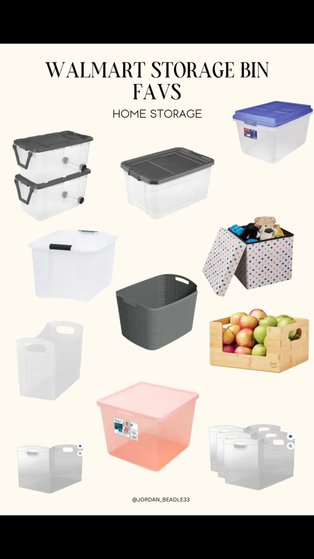 Walmart Storage Bin Favs

#LTKHome #LTKdayinmylife #LTKGiftGuide
