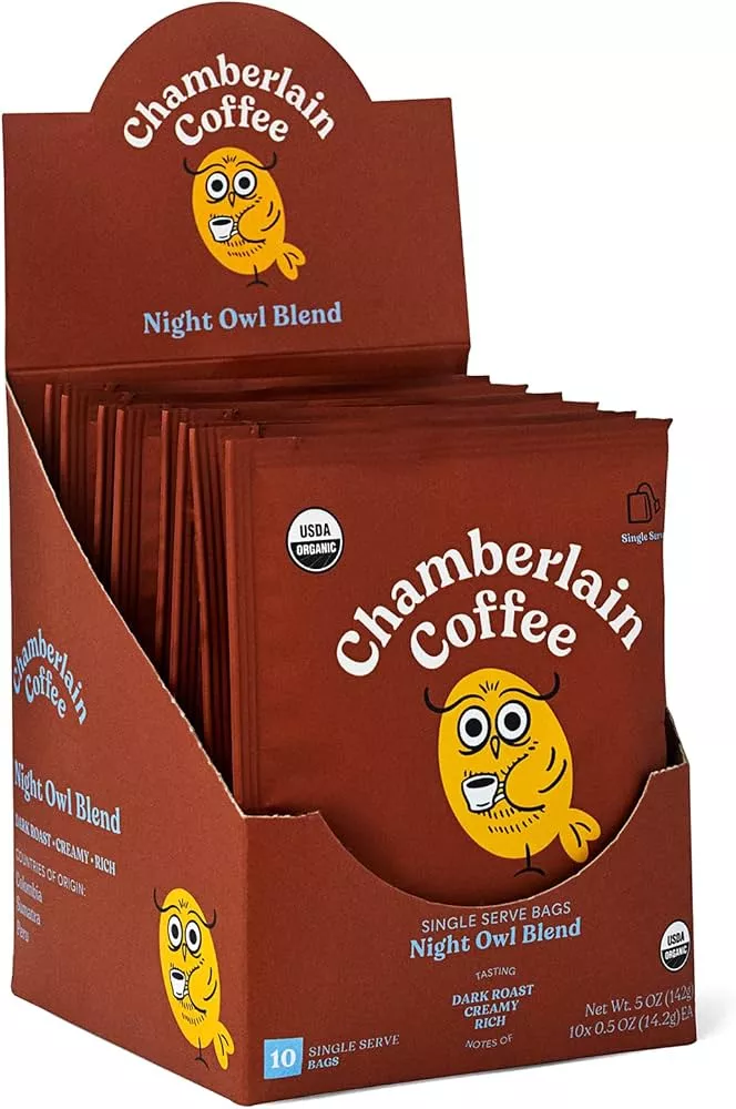 Chamberlain Coffee Night Owl (Ground) Dark Chocolate