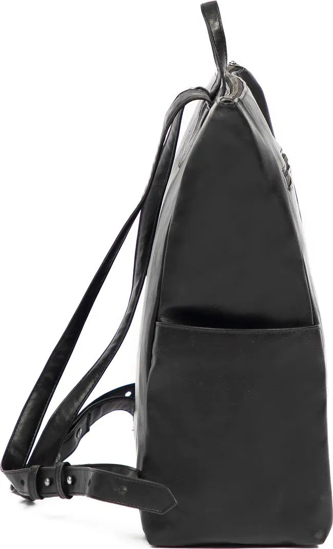 Freshly Picked Minimal Faux Leather Diaper Backpack | Nordstrom | Nordstrom