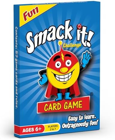 Arizona GameCo Smack it!, a Family Card Game for Kids – Fun and Easy to Learn – Perfect Stock... | Amazon (US)