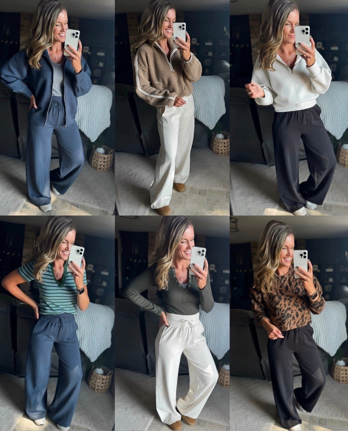 50% off sitewide!! 
Old Navy thank you for offering your sweatpants in petite, regular and tall lengths. 
Wearing size small tall in all pants (I’m 5’8)
Navy jacket/ small
Polo/medium
Sherpa/small
Long sleeve Henley/ medium 
Quarter zip/ medium 
Animal print long sleeve / medium 

#LTKSaleAlert #LTKSeasonal

#LTKSaleAlert