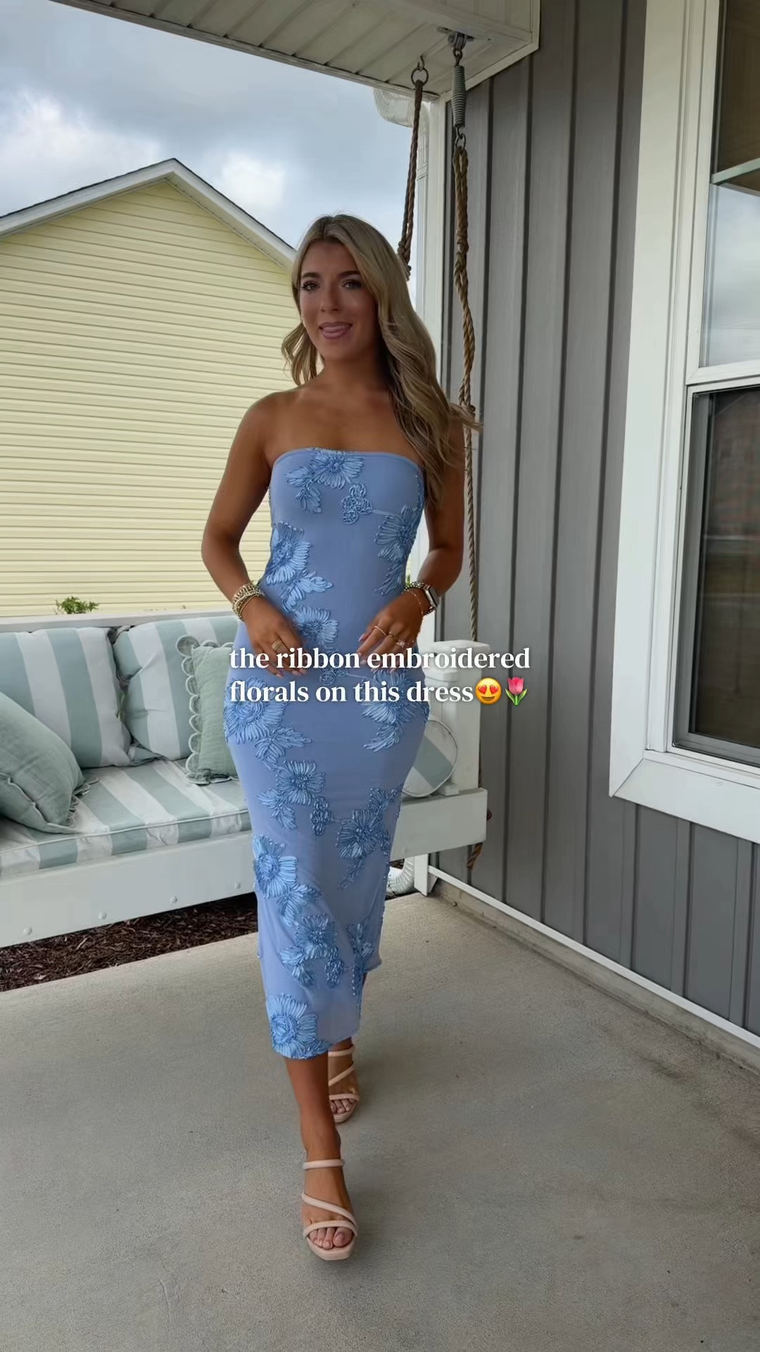 Wedding guest dress of my DREAMS😍🌷 so perfect for an event or vacation too! And so many beautiful colors! Wearing size medium and I'm 5'9 for reference on length!
#dealsforyoudays #boujeeonabudget #weddingguestdress #affordablefashion #mididress

#LTKSeasonal #LTKWedding #LTKU