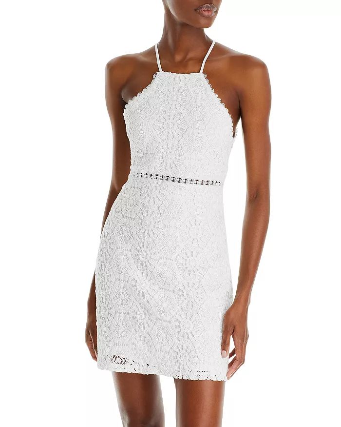 Crochet High Neck Dress - 100% Exclusive | Bloomingdale's (US)