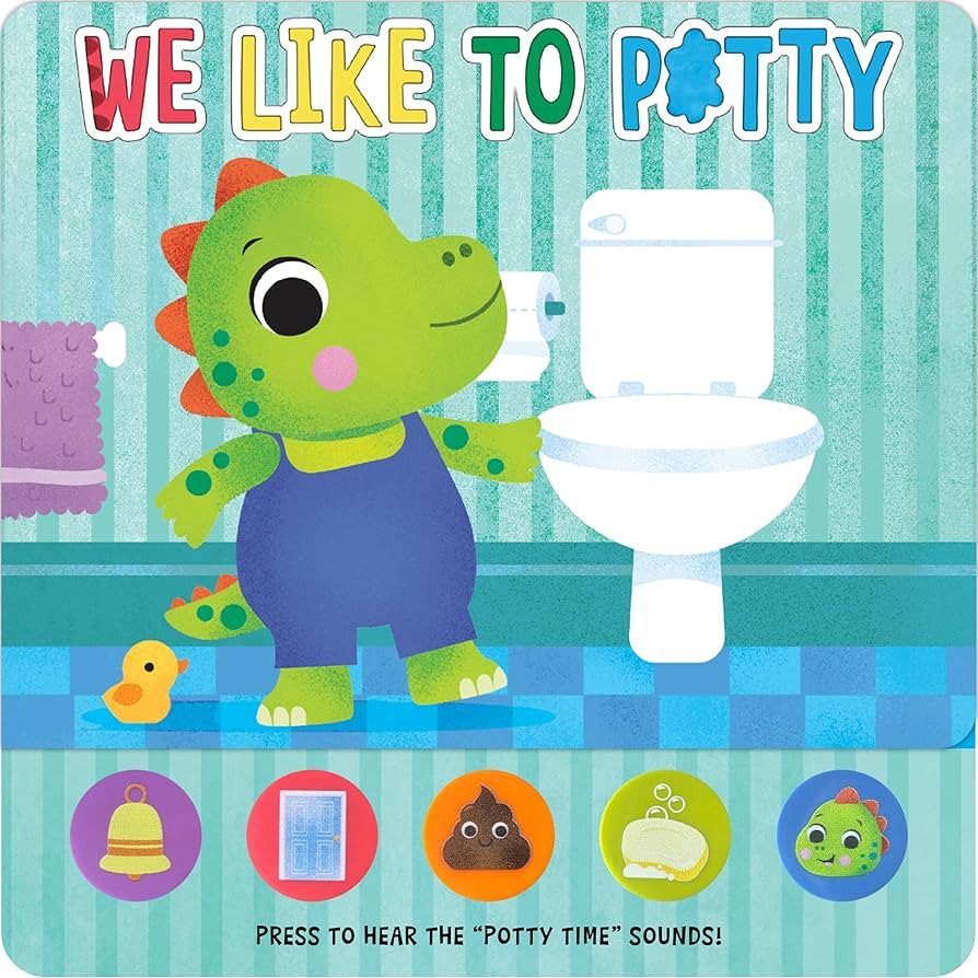 Amazon.com: Little Hippo Books We Like to Potty | Interactive Toddler Books with Funny Bathroom S... | Amazon (US)