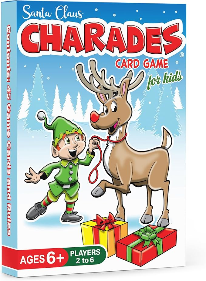 Arizona GameCo Santa Claus Charades, a Fun Christmas Game for Kids Ages 6+ – No Reading is Requ... | Amazon (US)