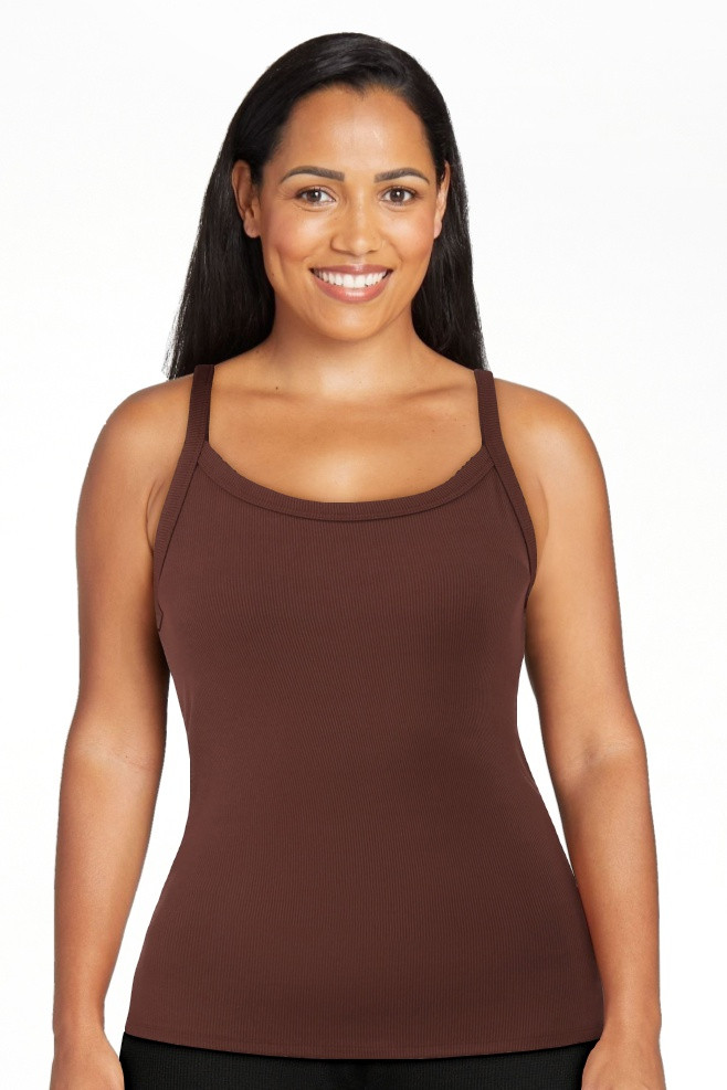 No Boundaries Ribbed Cami Top, Women's XXS-XXL | Walmart (US)