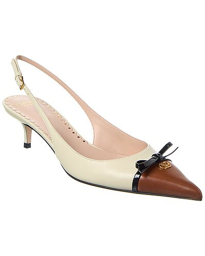 Bepointy Leather Slingback Pump | Gilt & Gilt City