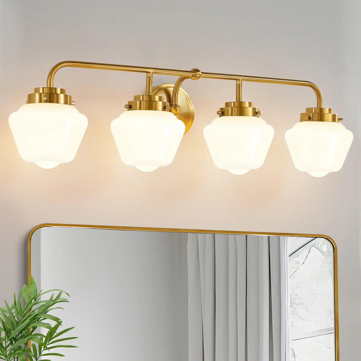 4 - Light Dimmable Vanity Light | Wayfair North America