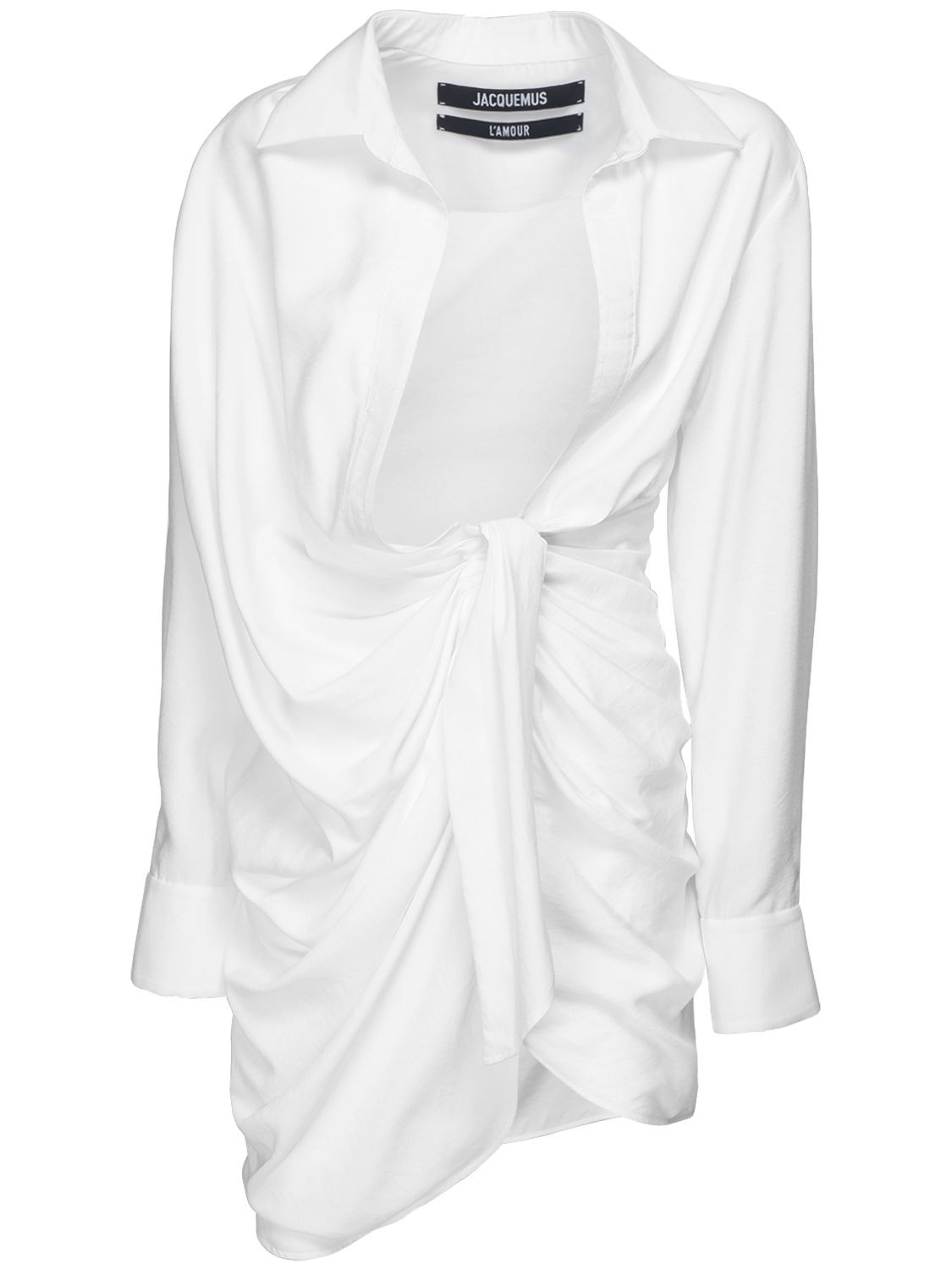 La Robe Bahia Knotted Mini Dress | Luisaviaroma