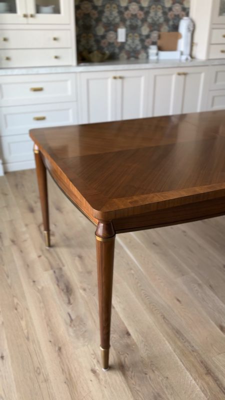 The perfect formal dining table for my space.
Vintage, classic, and a touch of modern glam.

#table #diningroom #vintage

Dining room, dining room table, table for 10, beautiful table, long table, 

#LTKhome #LTKVideo
