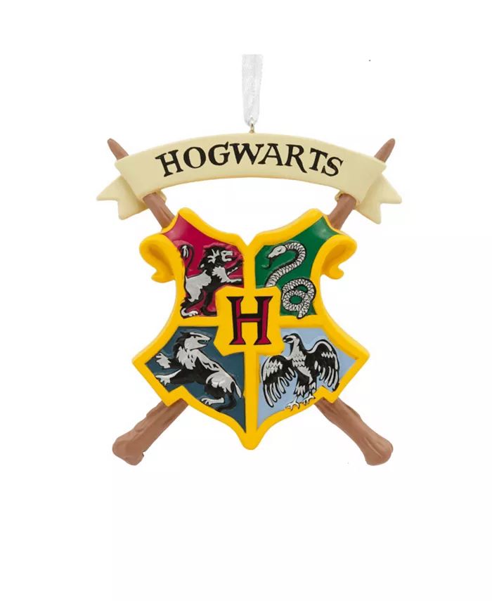 Hallmark Harry Potter Hogwarts Crest Ornament - Macy's | Macy's