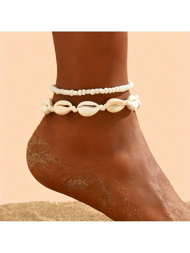 Seashell anklet | SHEIN