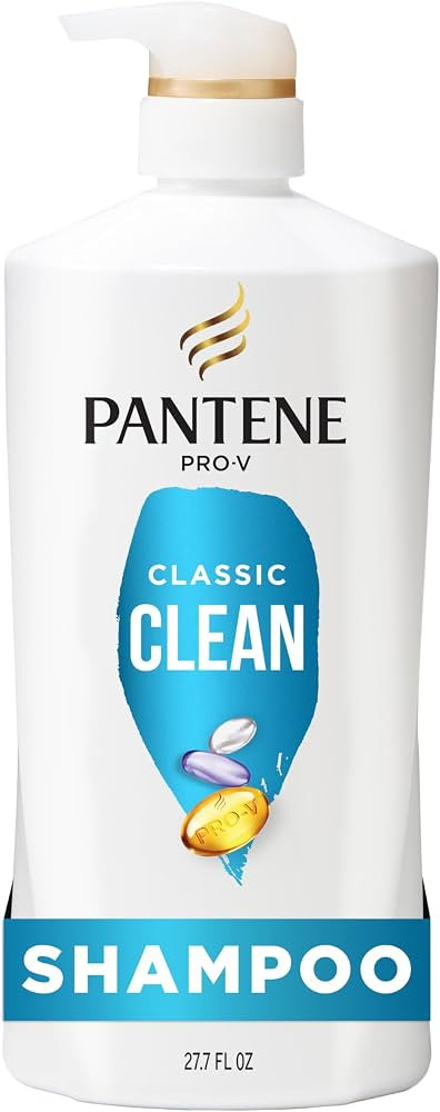 Pantene Shampoo, Classic Clean - Pro-V Nutrients for Dry, Color-Treated Hair, Healthy Looking Hai... | Amazon (US)