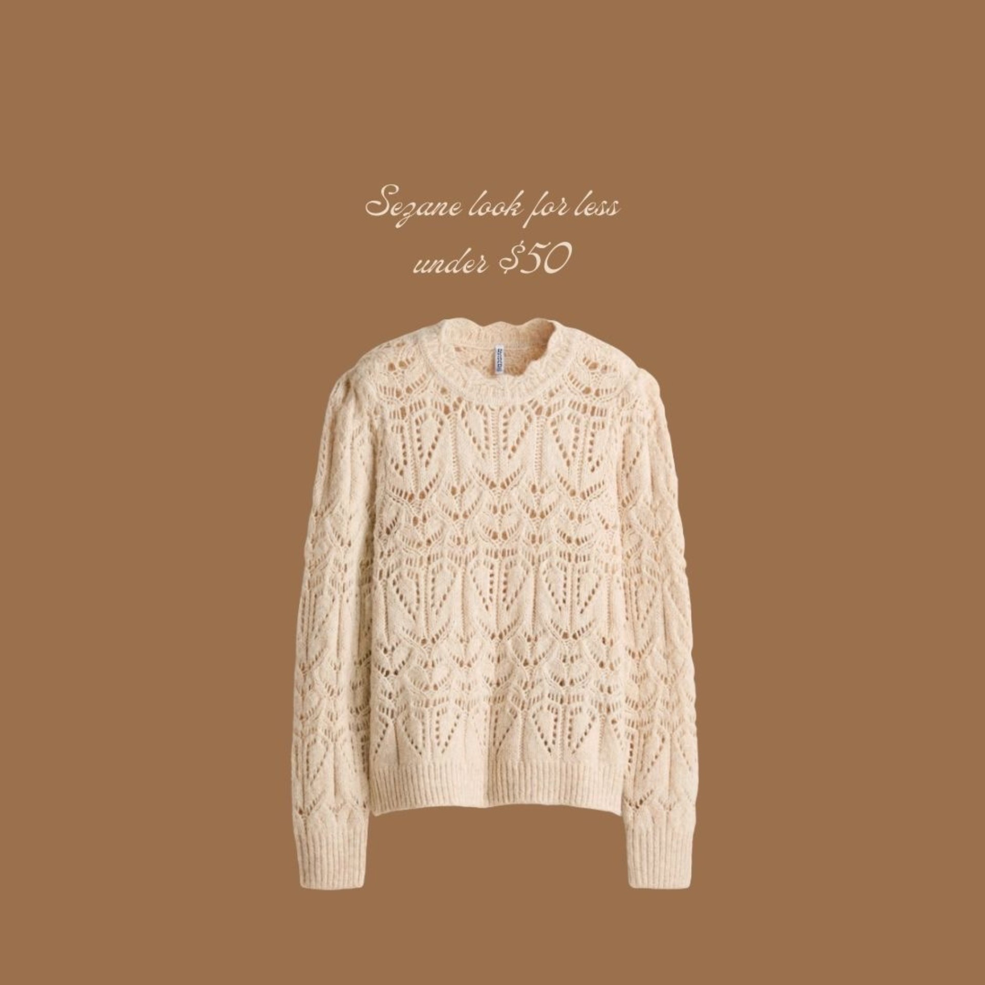 Sézane look alike for less! This is so pretty and I love the puff shoulder detail! 

#LTKFindsUnder100 #LTKFindsUnder50 #LTKHoliday