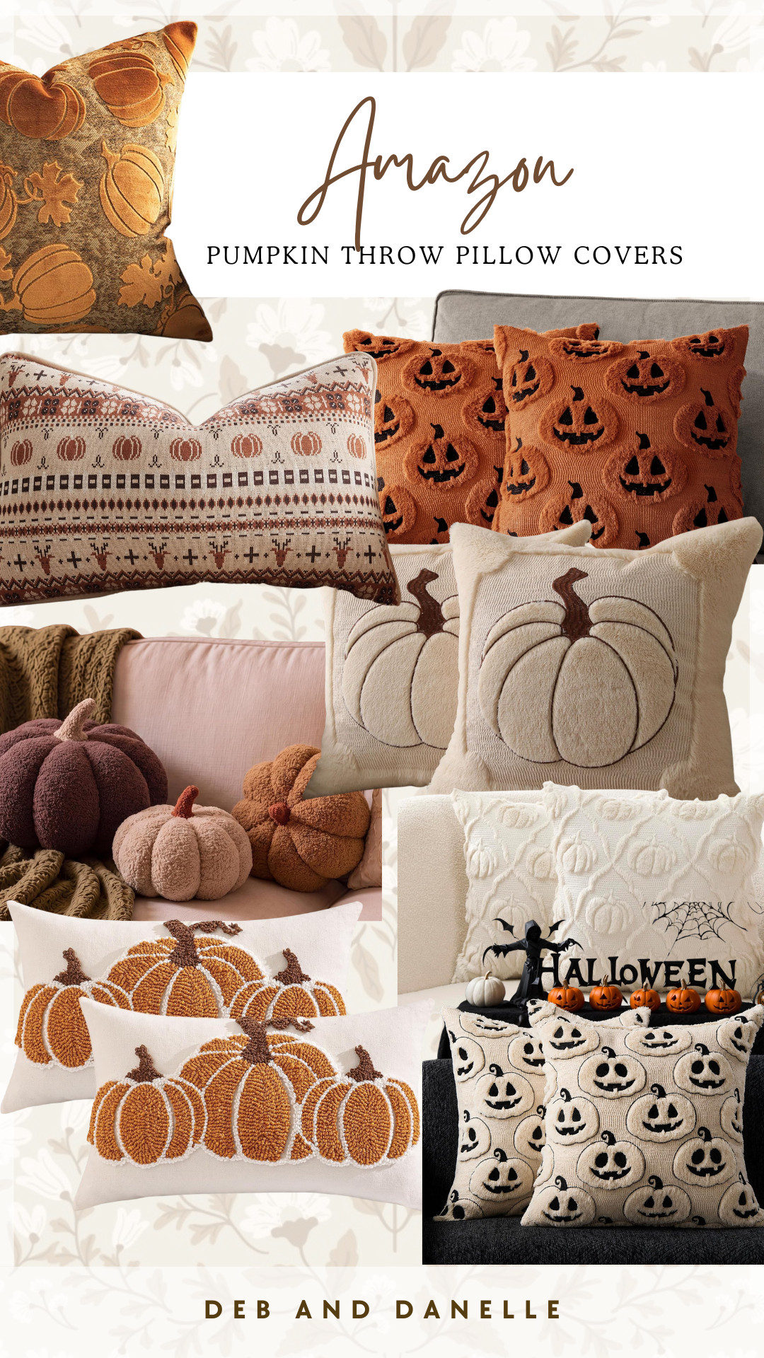 Our pumpkin throw pillow cover was a best seller last week, so we wanted to give you the full inspiration! Here are a punch of pumpkin options to fit your home's vibe.  

 #LTKSeasonal #LTKHome