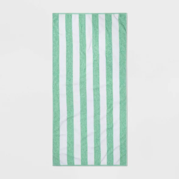 Cabana Striped Beach Towel - Sun Squad™ | Target
