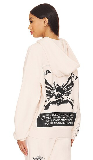 Up In Smoke Hoodie in Sand | Revolve Clothing (Global)