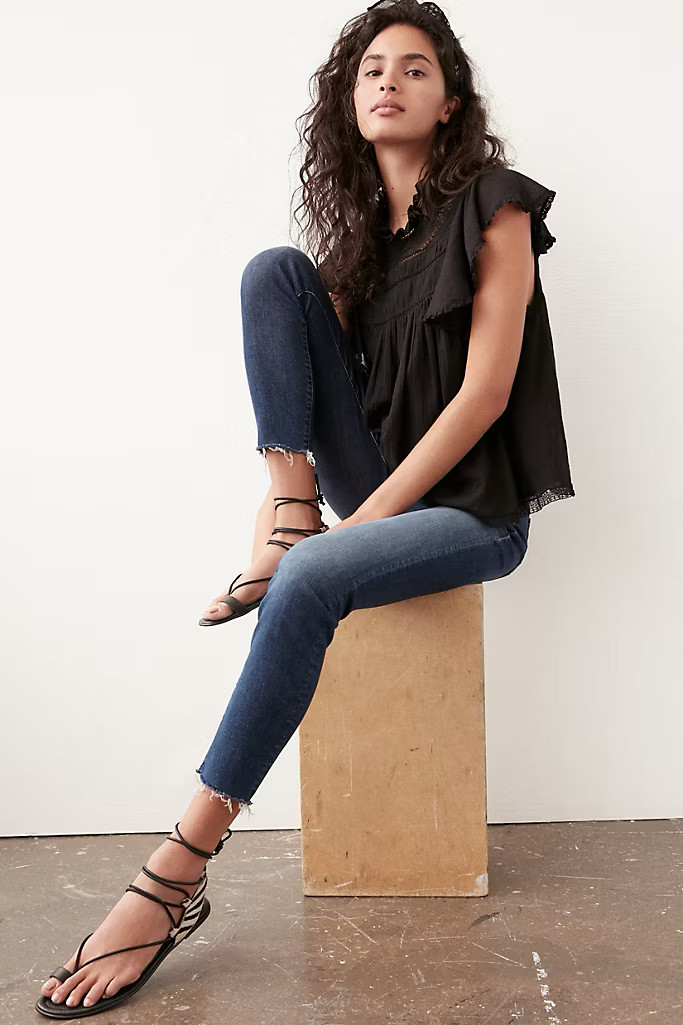 MOTHER The Looker High-Rise Skinny Jeans | Anthropologie (US)