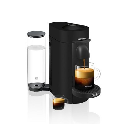 Nespresso VertuoPlus Coffee Maker and Espresso Machine by DeLonghi Black Matte: Best Rated, Uses Nespresso Pods, 12 Capsules Included | Target