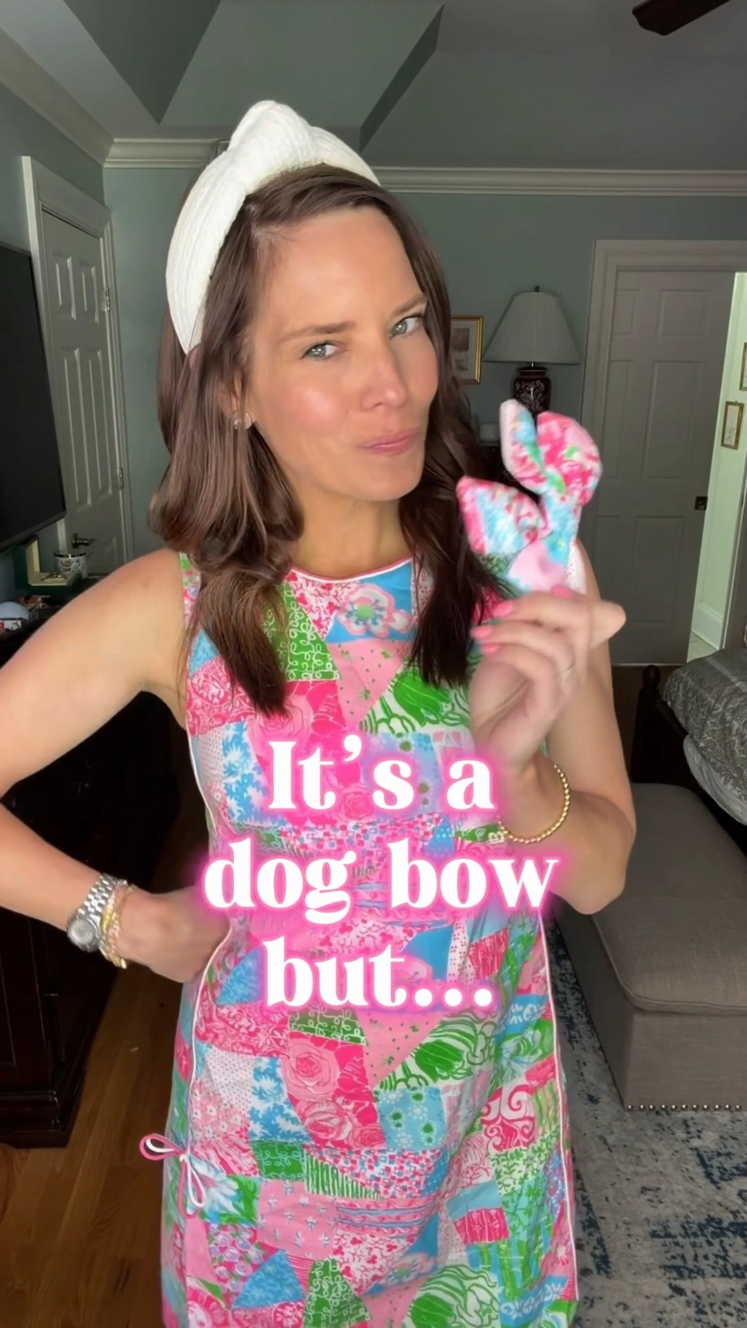 Colorful Lilly Pulitzer Patchwork Shift Dress with Bow Details 💗🎀
M

The happiest little patchwork moment 💗🌸 This Lilly Pulitzer Ettie shift dress is full of the prettiest pink, green, and blue prints and fits like a dream (wearing size 0). I styled it with the cutest bow details for a feminine, preppy look 🎀✨

My espadrille wedges are such a good neutral (and under $30 🙌), and I added a matching Lilly bow (yes… it’s actually a dog bow 😂🐾) styled multiple ways—on my bag, in my hair, and even on my shoes for a fun, coordinated touch 💕

Finished with pearl studs, a quilted belt bag, and classic headbands for that polished coastal vibe 🤍 Perfect for spring events, brunch, showers, or a resort getaway 🌴☀️

lilly pulitzer dress, colorful shift dress, preppy spring outfit, pink and green outfit, bow accessories, espadrille wedges, coastal style, resort wear, feminine classic style, spring brunch outfit 💗🌸✨

#LTKdayinmylife #LTKOver40 #LTKootd

#LTKOver40 #LTKPetite #LTKootd